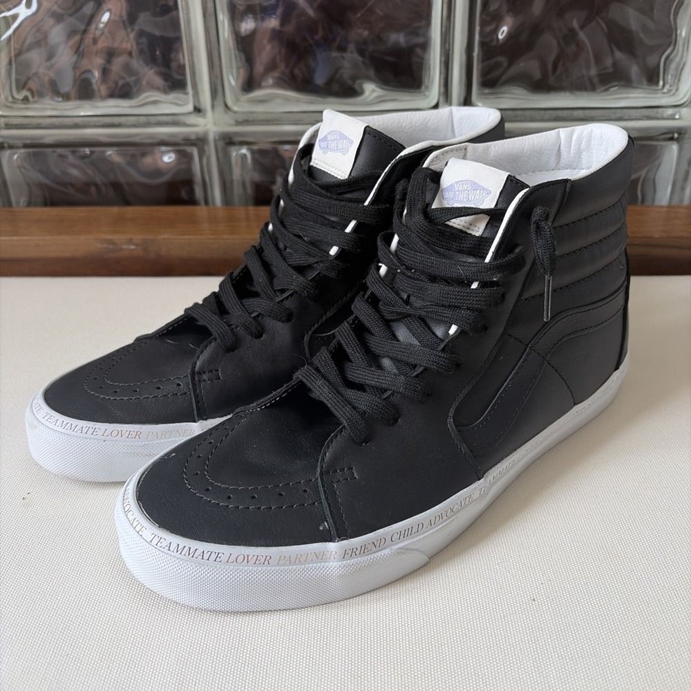 Vans Sk8 Hi Divine Energy Skate Shoes Mens Size 10.5 Womens Size 12 - 721454